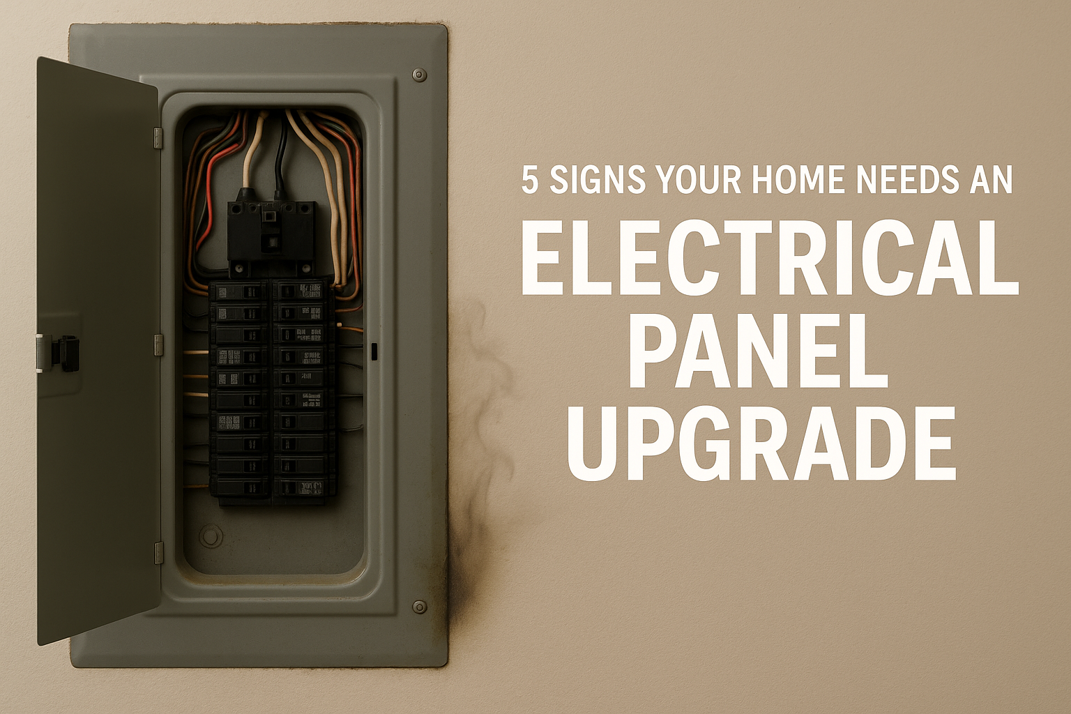 5 Signs Your Home Needs an Electrical Panel Upgrade