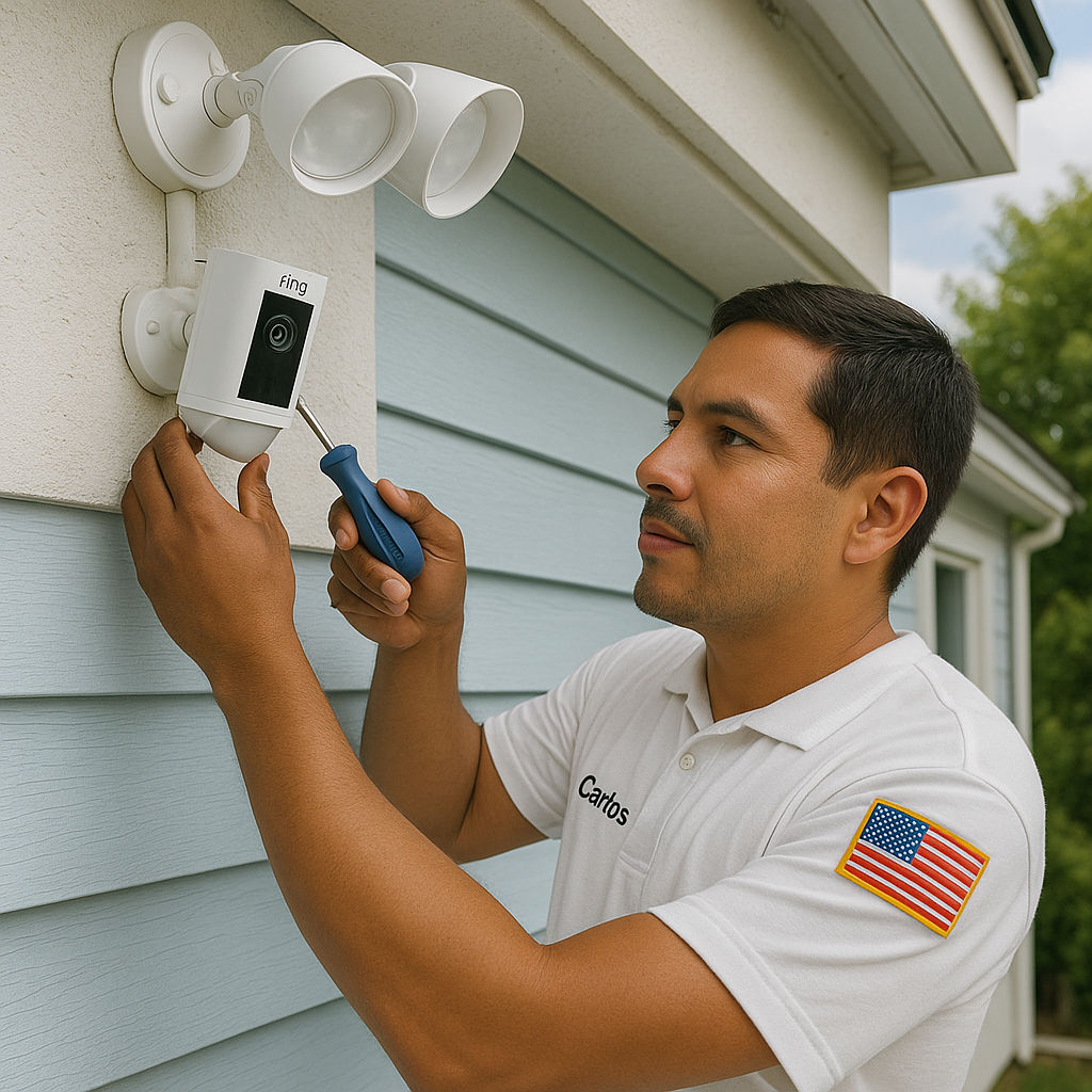 Floodlights/Ring Installation